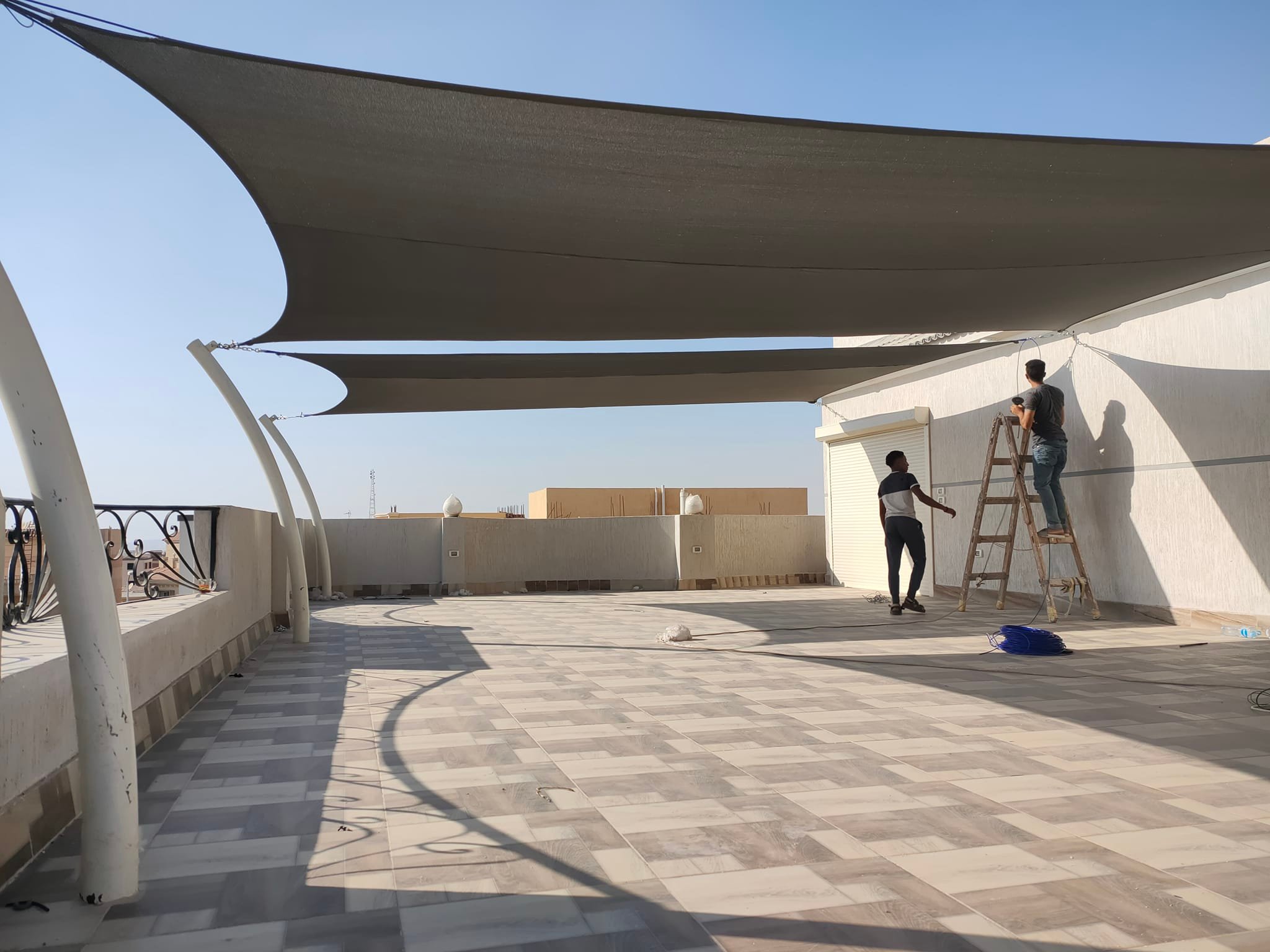 تند الروف في مصر 01207171676 تصميم، تصنيع، وتركيب بأعلى جودة 7 تصميمات تند تنسايل حسب المساحة وخامات مستوردة تدوم لسنوات